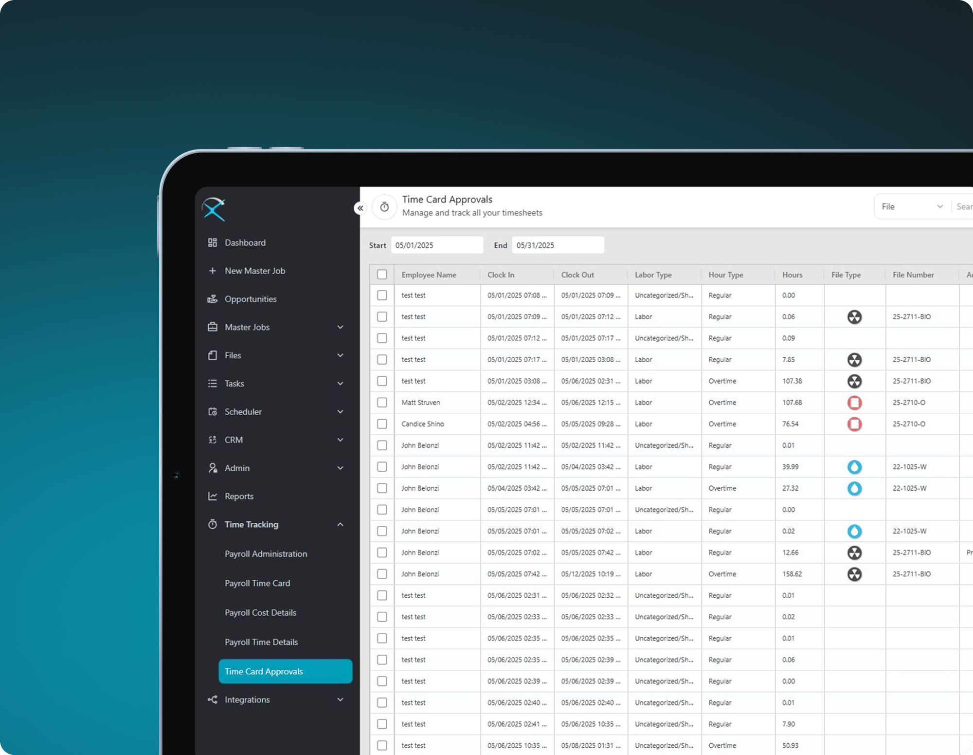TIME-TRACKING