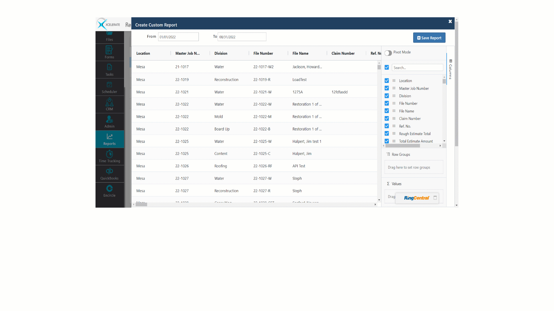 Xcelerate Software Explore Xcelerate