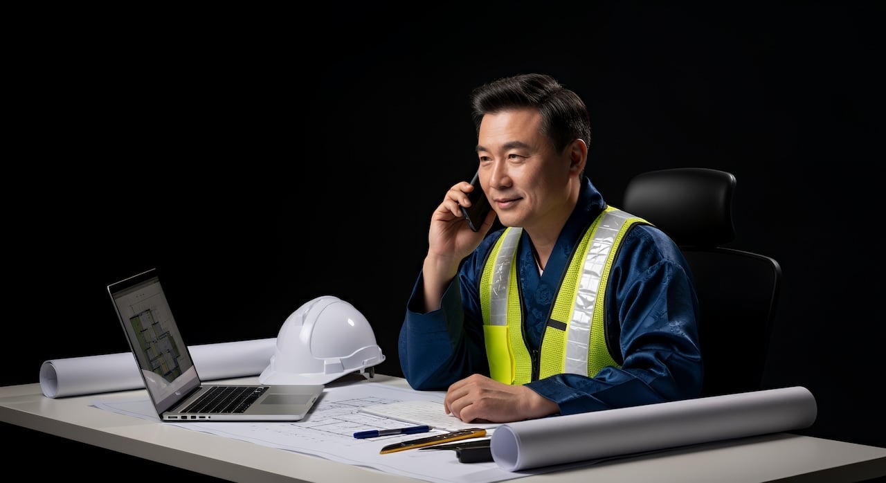 Restoration manager receiving updates on mobile devices while in the office